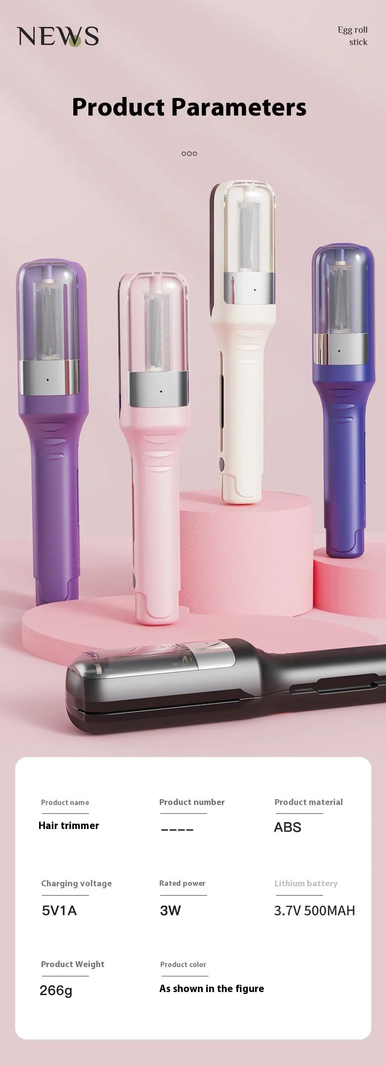 Koala™ Cordless Hair Ends Split Trimmer