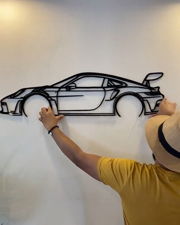 Sports Car Wall Decor