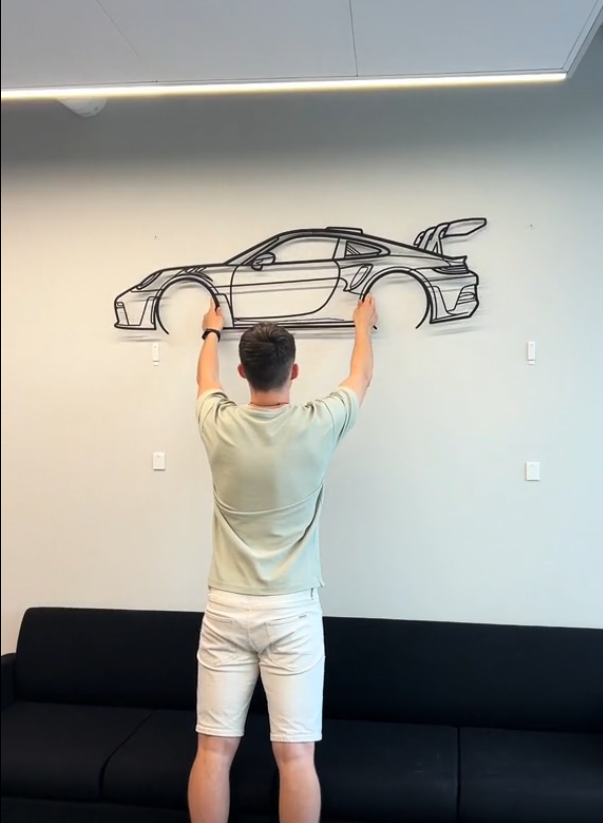 Sports Car Wall Decor